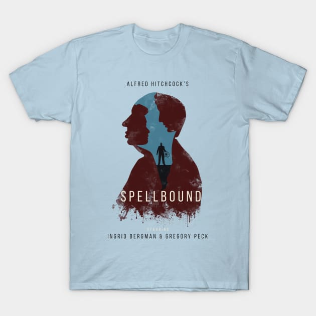 Alfred Hitchcock's Spellbound T-Shirt by MonoMagic